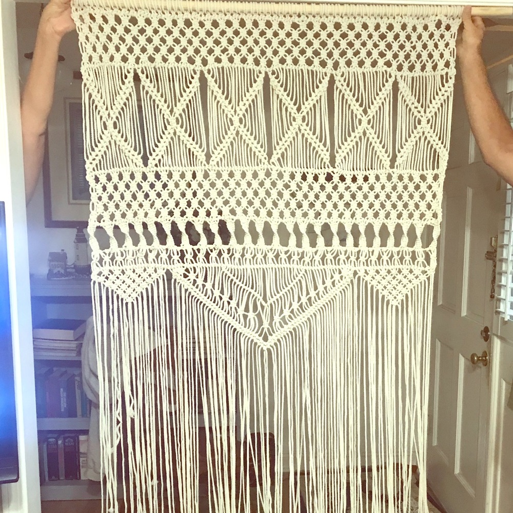 Macrame wall hanging